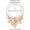 imageBriLove Bohemian Boho Handmade Simulated Pearls Natural Sea Shell Starfish Layered Collar Necklace for Women Summer Beach AccessoriesStarfish Collar