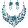 Blue Topaz Silver-Tone