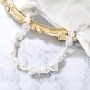 imageBriLove Baroque Necklace for WomenElegant Irregular Shell Choker Strand Necklaces for Summer Beach Wedding Outfit Party PromNature Shell