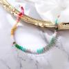 imageBriLove Handmade Unique Nature Stone Colorful Rainbow Turqoise Strand Choker Necklace for Women Beach Summer JewelryCircle