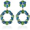 Blue Topaz Gold-Tone