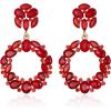 Ruby Color Gold-Tone
