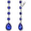 Royal Blue Silver-Tone