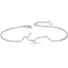 imageBriLove Gifts for Mom Women 925 Sterling Silver CZ Horoscope Zodiac 12 Constellation Astrology Link Bracelet for Mothers DayValentines DayBirthdayChristmasAnniversaryCancer Jun 21  Jul 22