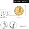 image:imageBriLove Dainty Simple Real 925 Sterling Silver Hoop Earrings for WomenClassic Cute Cat Jewelry Gifts for Birthday AnniversaryClear