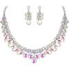 Iridescent AB Silver-Tone