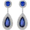 Royal Blue Silver-Tone