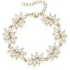 Clear Gold-Tone