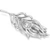image:imageBriLove Stunning Rhinestone Brooch Pin for Women Fashion Exquisite Exaggerated Brooches for Dress Accessories Jewelry GiftFeather