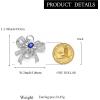 image:imageBriLove Stunning Rhinestone Brooch Pin for Women Fashion Exquisite Exaggerated Brooches for Dress Accessories Jewelry GiftFlower