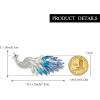 image:imageBriLove Stunning Rhinestone Peacock Brooch Pin for Women Fashion Exquisite Exaggerated Brooches for Dress Accessories Jewelry GiftBlue