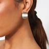 image:imageBriLove 2 Pairs Earrings for Women Matte Gold Silver Stud Set Fashion Square Statement Retro Drop Summer Daily WearSilverGold