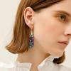 image:imageBriLove Dainty Elegant Natural Stone Unique Irregular Lightweight Dangle Drop Earrings Jewelry Gift for Birthday Party Prom AccessoriesPurple