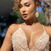 image:imageBriLove Gorgeous Bling Rhinestone 3 Layered Marqusie Cluster Dangle Drop Earrings for Women Bride Bridesmaid Wedding Party Prom02Champagne GoldTone