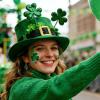 image:imageBriLove St Patricks Day Clover Earrings Dangling Hook Shamrock Green Earring for Women Party Prom AccessoriesSingle Shamrock