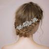 image:imageBriLove Womens Bohemian Boho Crystal Cluster Flower Vine Leaf Wedding Bride Bling Hair CombStyle 01