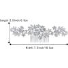 image:imageBriLove Womens Bohemian Boho Crystal Cluster Flower Vine Leaf Wedding Bride Bling Hair CombStyle 01