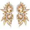 image:imageBriLove Stunning Fancy Marquise Crystal Rhinestone Wedding Bridal 2 Oval Drop Dangle Statement Earrings for Women Bride Bridesmaid MomChampagne GoldTone