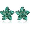 Emerald Color Gold-Toned