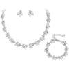 Clear Silver-Tone