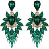 07-Emerald Color Gold-Tone