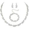 Clear Silver-Tone