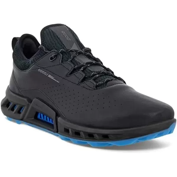 imageECCO Mens Biom C4 GoreTex Waterproof Golf ShoeConcreteBlack