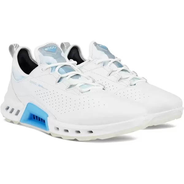 imageECCO Mens Biom C4 GoreTex Waterproof Golf ShoeWhite Iceman Edition