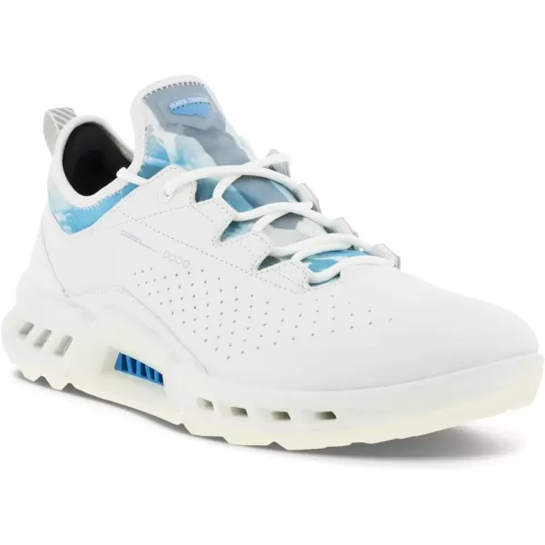 imageECCO Mens Biom C4 GoreTex Waterproof Golf ShoeWhite Iceman Edition