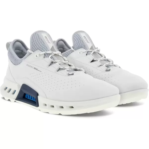 imageECCO Mens Biom C4 GoreTex Waterproof Golf ShoeWhiteConcrete
