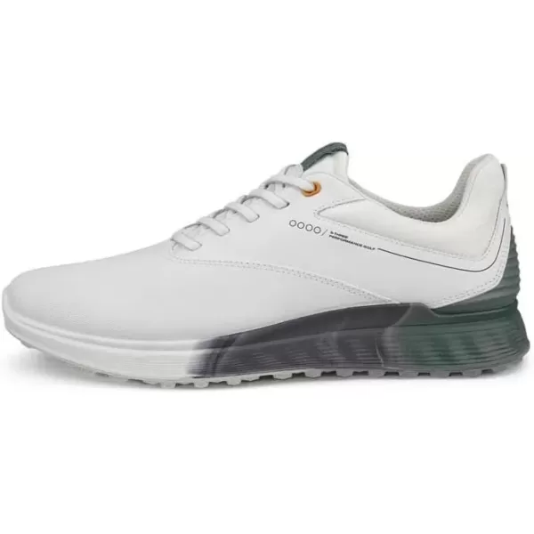 imageECCO Mens S Three Gore Tex ShoesWhiteFrosty Green