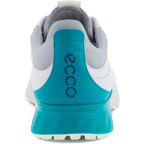 imageECCO Mens SThree Boa Goretex Waterproof Hybrid Golf ShoeWhiteCaribbeanConcrete