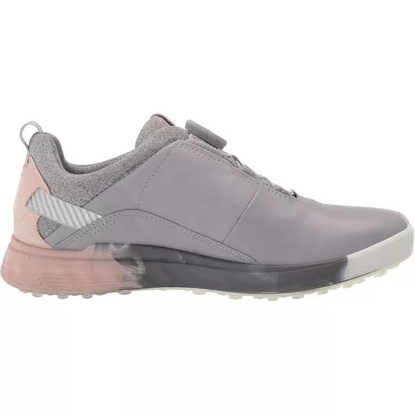 imageECCO Womens SThree Boa Goretex Waterproof Hybrid Golf ShoeSilver GreyRose Dust