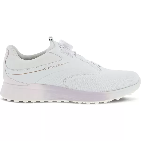 imageECCO Womens SThree Boa Goretex Waterproof Hybrid Golf ShoeWhiteDelicacyWhite