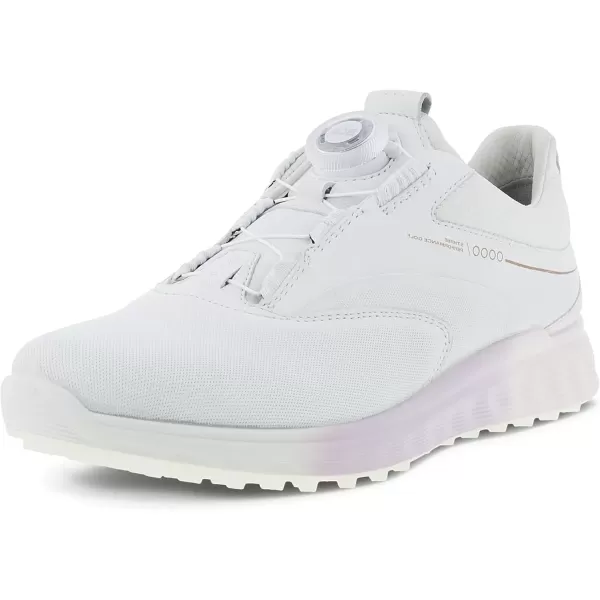 imageECCO Womens SThree Boa Goretex Waterproof Hybrid Golf ShoeWhiteDelicacyWhite