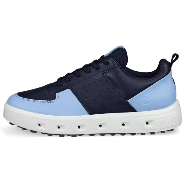 imageECCO Womens Street 720 Goretex Waterproof Golf ShoeNight SkyBlue Bell