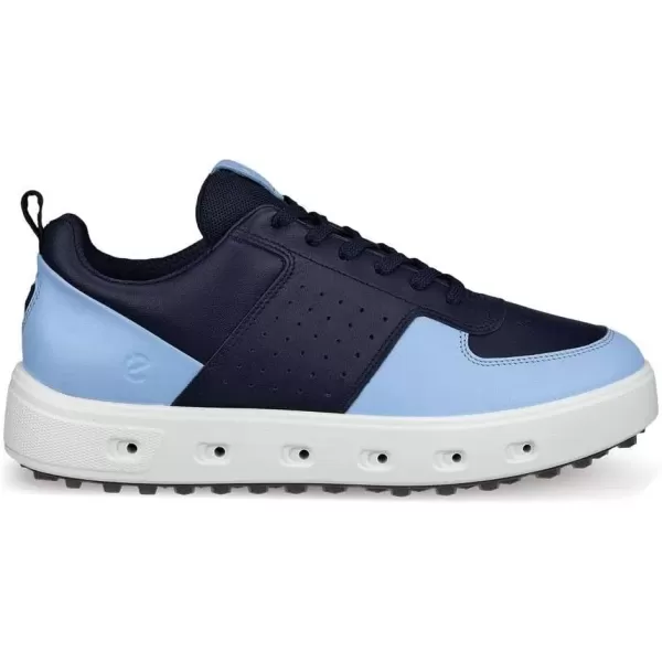 imageECCO Womens Street 720 Goretex Waterproof Golf ShoeNight SkyBlue Bell