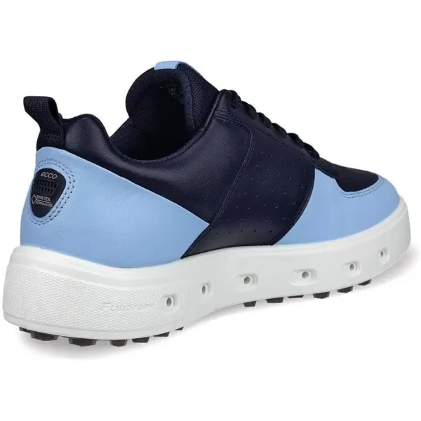 imageECCO Womens Street 720 Goretex Waterproof Golf ShoeNight SkyBlue Bell