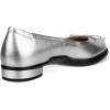 imageECCO Womens Sculpted Luxe Ballerina Bow Ballet FlatPure Silver