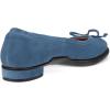 imageECCO Womens Sculpted Luxe Ballerina Bow Ballet FlatRetro Blue Suede