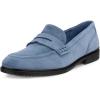 Retro Blue Suede