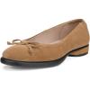 imageECCO Womens Sculpted Luxe Ballerina Bow Ballet FlatCashmere Suede