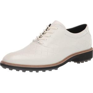 imageECCO Mens Classic Hybrid Hydromax Waterproof Golf ShoeWhite