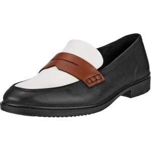imageECCO Womens Dress Classic 15 Penny LoaferBlackLimestoneCognac