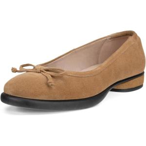 imageECCO Womens Sculpted Luxe Ballerina Bow Ballet FlatCashmere Suede
