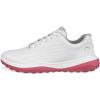 imageECCO Womens Lt1 Hybrid Waterproof Golf ShoeWhiteBubblegum