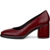 imageECCO Womens Sculpted Luxury 55 Mm PumpBrick Reptile Print
