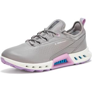 imageECCO Womens Biom C4 Goretex Waterproof Golf ShoeSteelLavender Mist