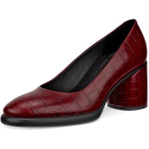 imageECCO Womens Sculpted Luxury 55 Mm PumpBrick Reptile Print