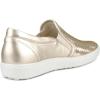 imageECCO Mens Soft 7 SlipOn 20 SneakerPure White Gold